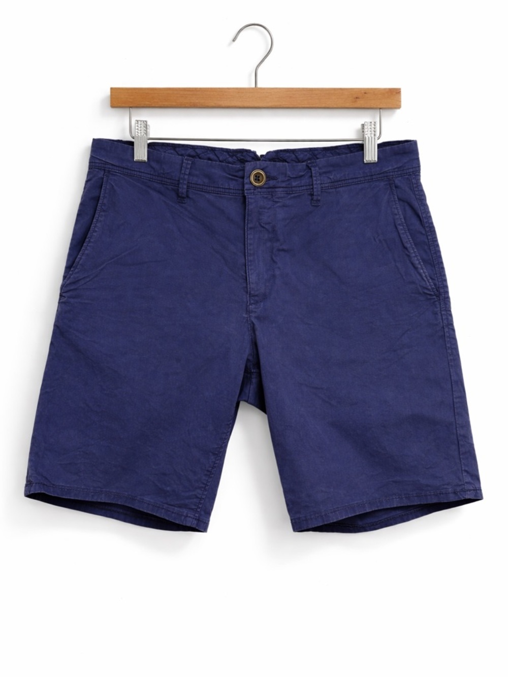Rodd & Gunn Navy Chino Shorts Men’s 32 Custom Fit Cotton Flat Front